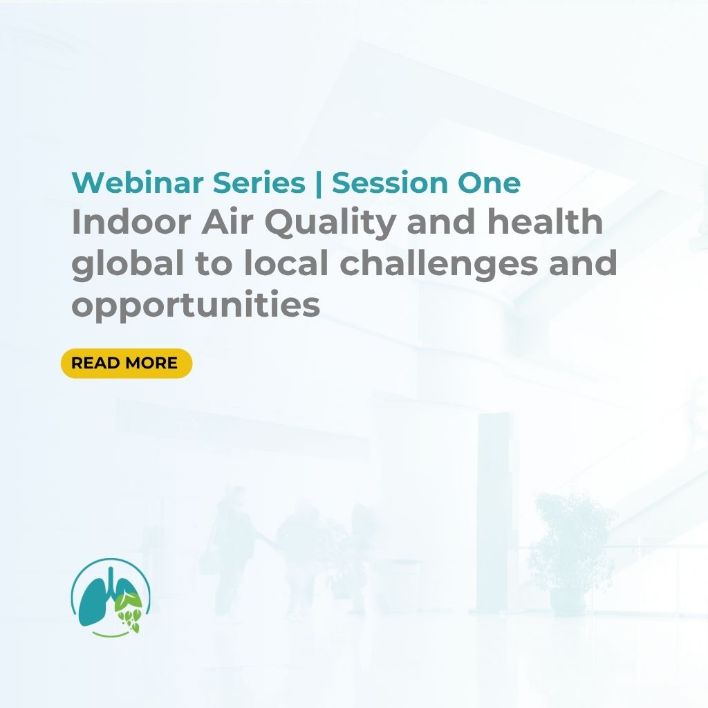 Goumbook, Take a Breath webinar image, indoor air quality, health, sustainability, global and local challenges, clean air awareness