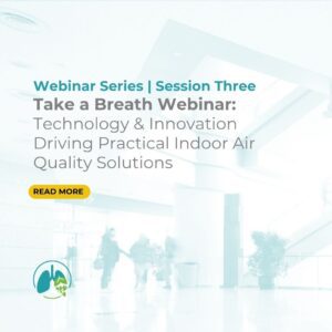 Goumbook Take a Breath webinar session three, innovation for every breath, technology for clean air, sustainability, indoor air quality, environmental health
