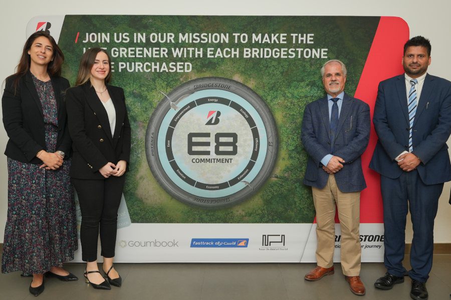 Bridgestone Middle East & Africa partnered with Fasttrack Emarat: planting for a Greener UAE